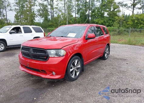 2012 Dodge Durango R/T z USA, uszkodzony, nr VIN 1C4SDHCT2CC330517